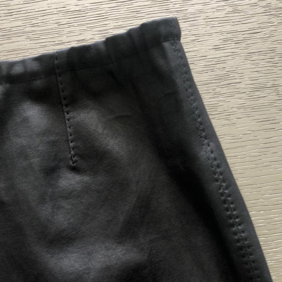 STOULS Paris mini leather skirt Size M - Picture 5 of 14